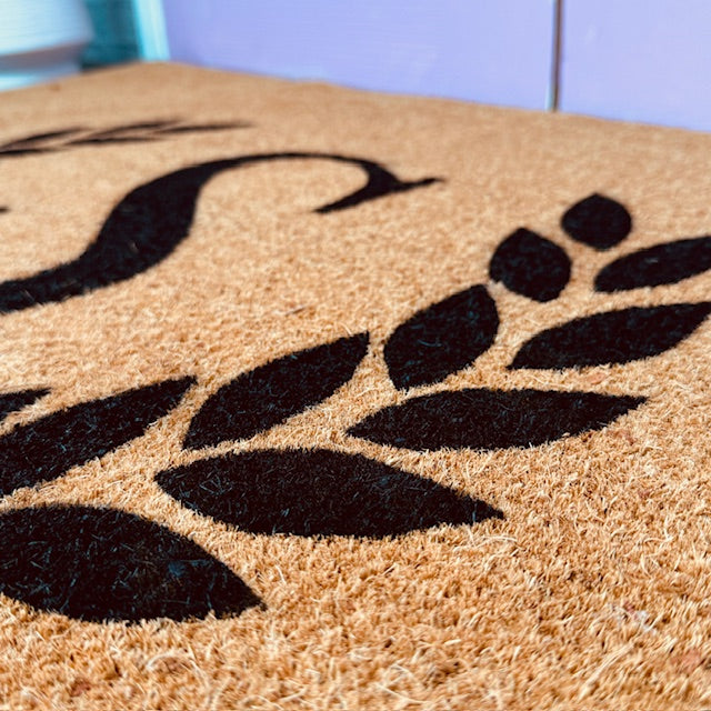 Semi-Circle Custom Doormat