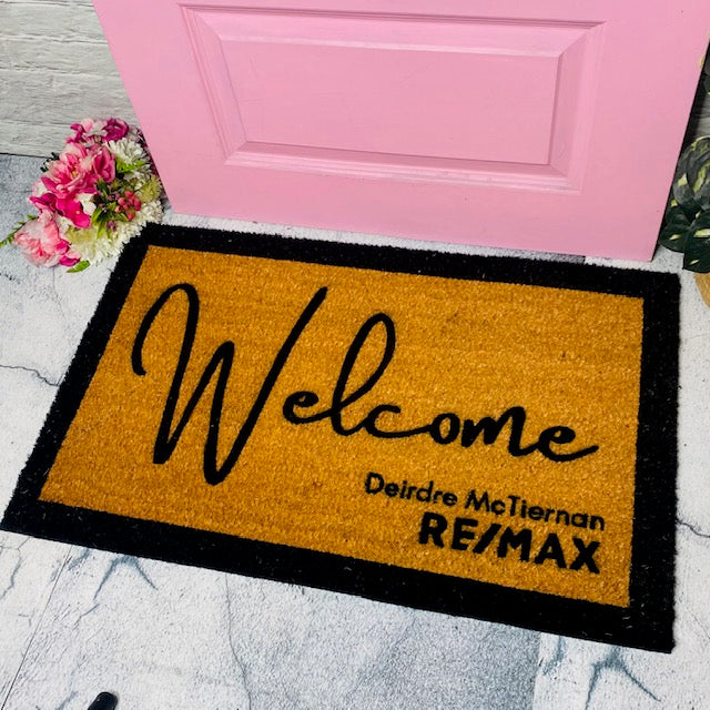 Design Your Own Doormat | Custom Logo or Design Coir Welcome Mat