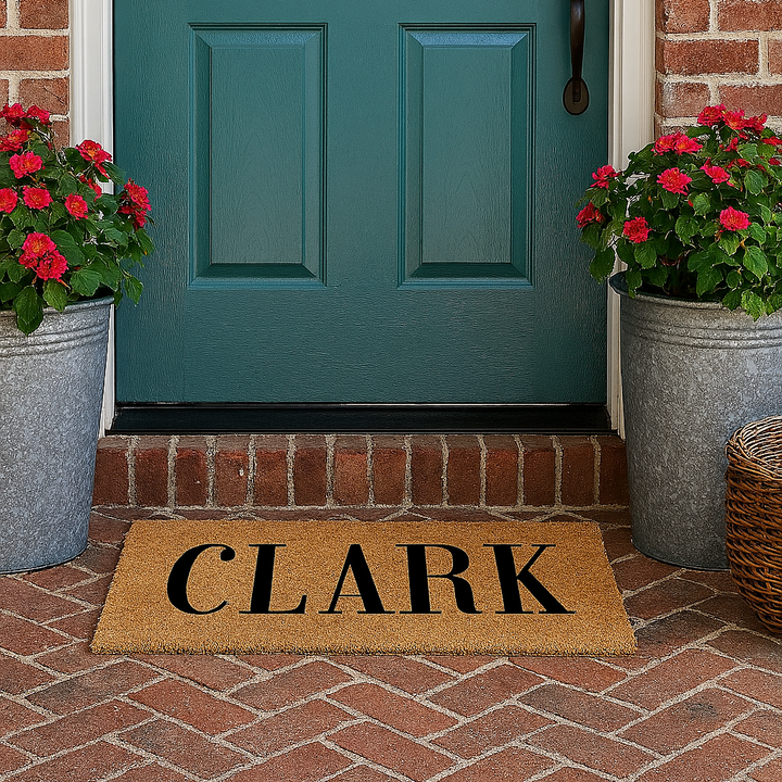 SHOWSTOPPER - Single Surname Doormat