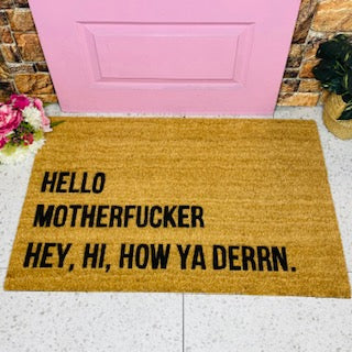 Hello Motherfucker Lil' Wayne Doormat