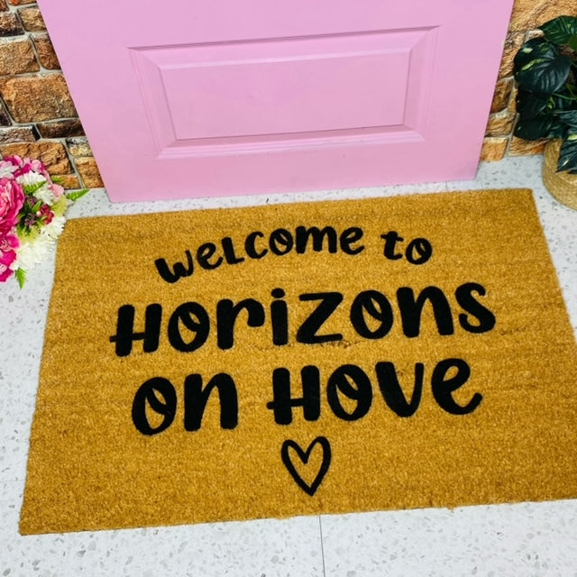 Design Your Own Doormat | Custom Logo or Design Coir Welcome Mat