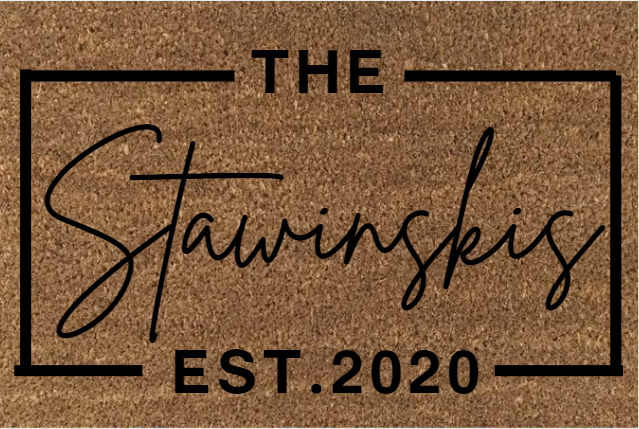 Pure Luxury - Custom Doormat.