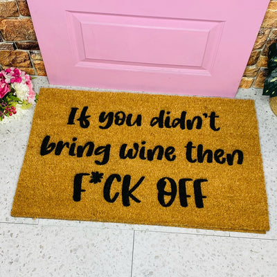 If You Didn't Bring Wine...
