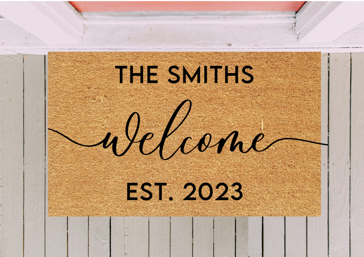 Graceful Welcome - Custom Doormat
