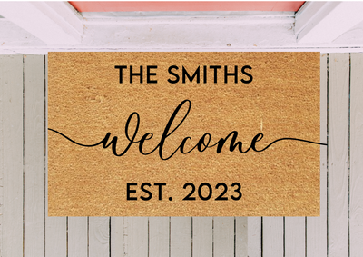 Graceful Welcome - Custom Doormat