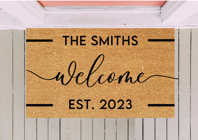 Graceful Welcome - Custom Doormat