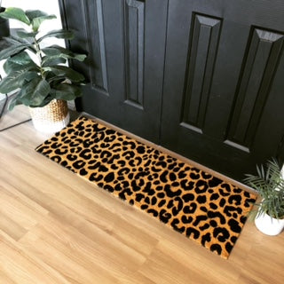 Leopard Print Doormat