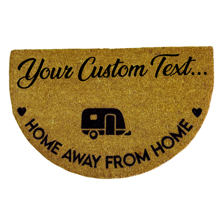 Custom Camper Doormat - Home Away From Home