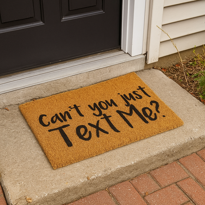 Can't You Just Text Me?