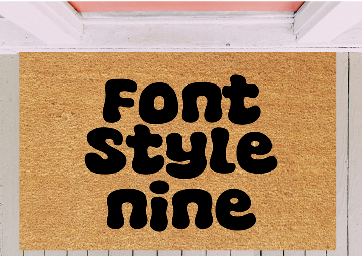 Design Your Own Doormat - Custom Personalised Design