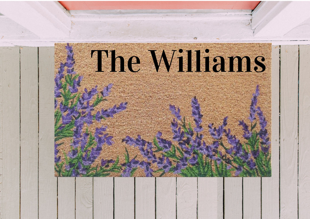 Lavender Doormat