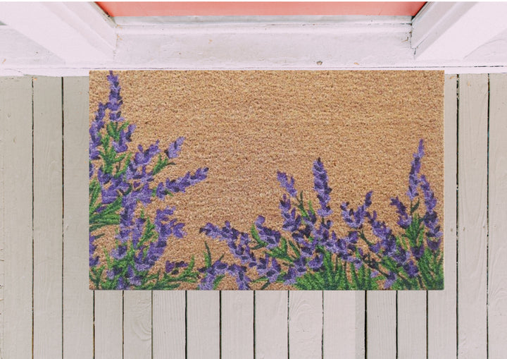 Lavender Doormat