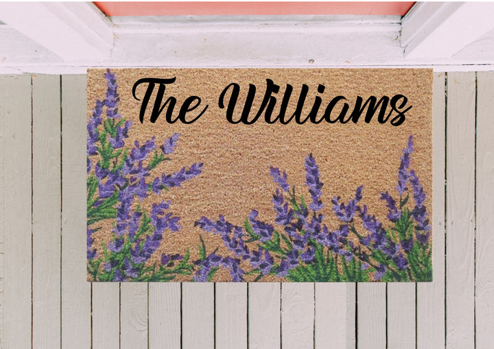Lavender Doormat
