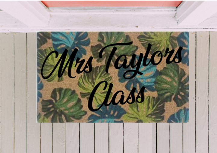 Monsteria Doormat - Custom Text