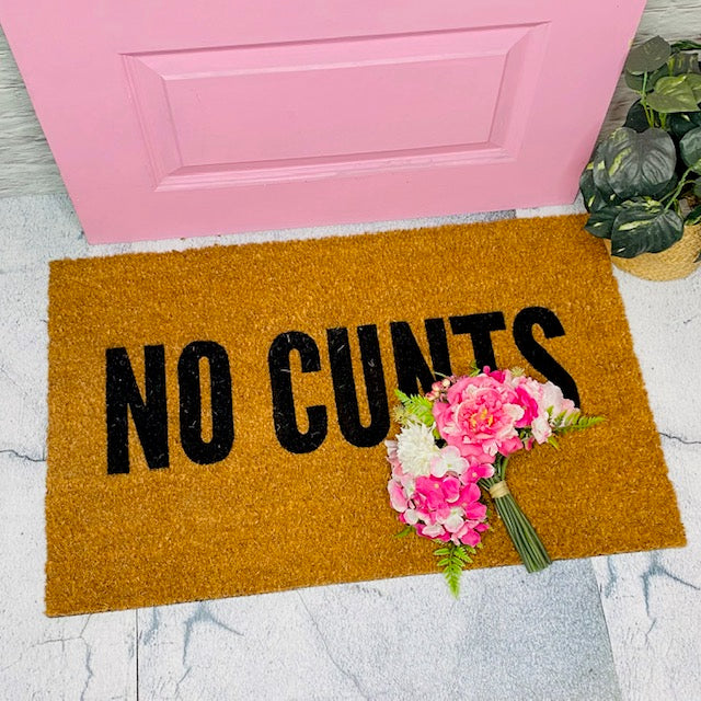 No Cunts Doormat