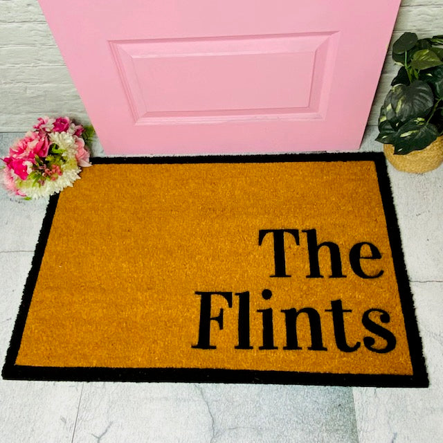 Stylish & Sophisticated - Custom Doormat