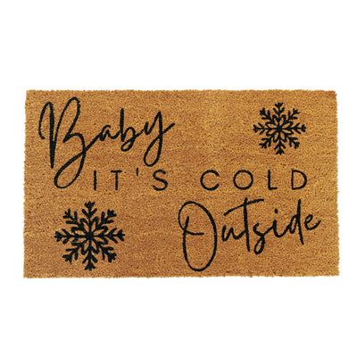 Baby It's Cold Outside - Christmas Doormat
