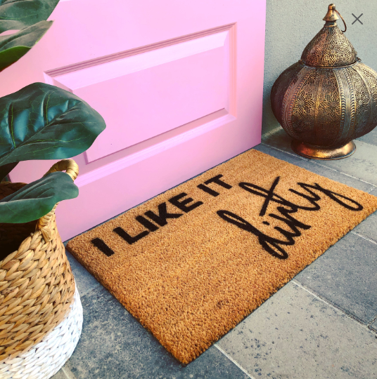 Shut The Front door Funny Doormat, Outdoor Doormat for Porch, Coir Doormat, Welcome  Mat Funny, Modern Doormat, Rude Door Mat, Porch Decor