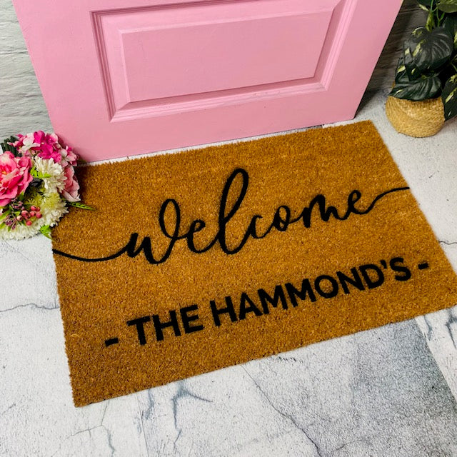 Dainty Welcome - Custom Doormat