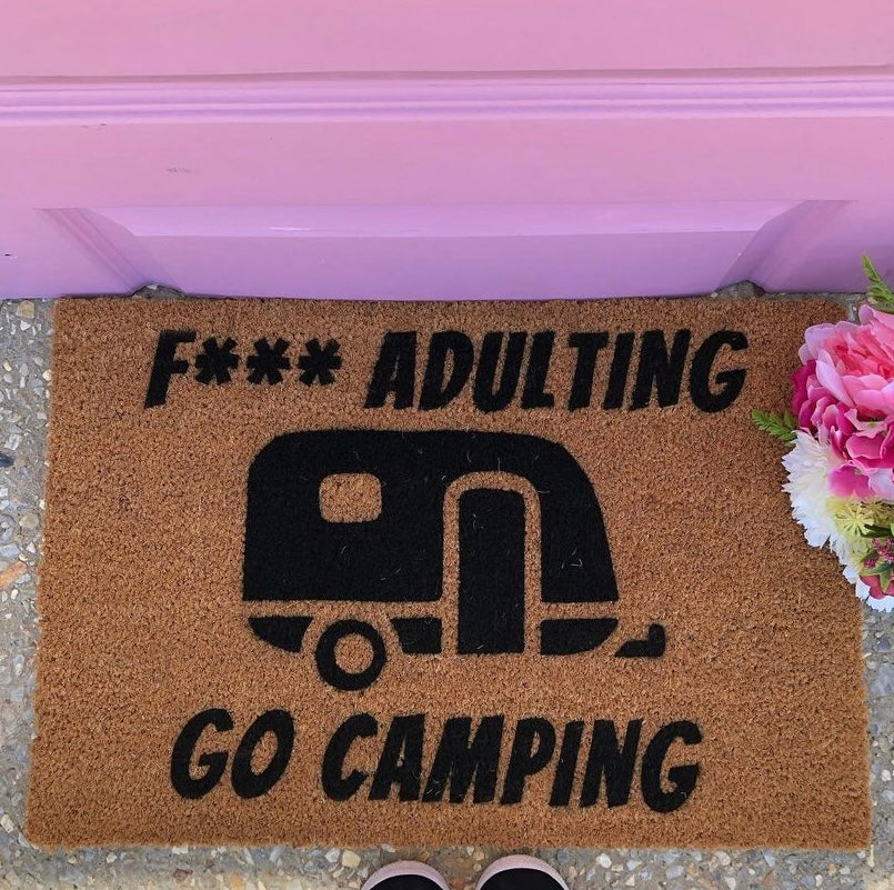 Customisable Caravan & Camper Doormats