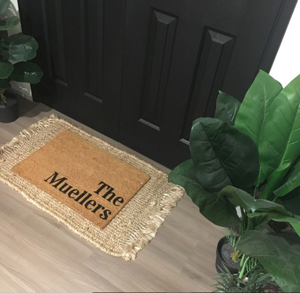 Stylish & Sophisticated - Custom Doormat