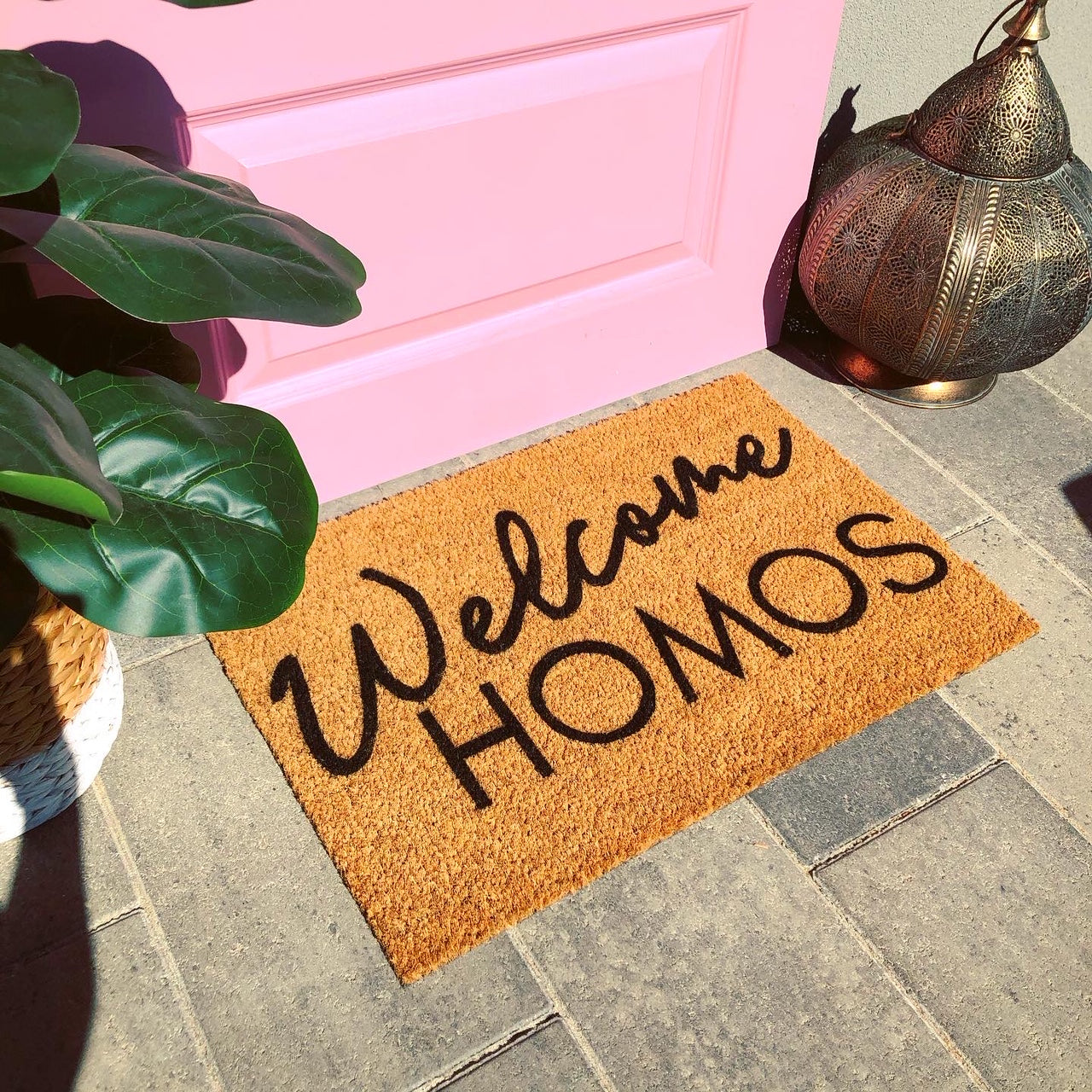 Welcome Homos Rug Gay Pride Doormat, Welcome Homos, LGBTQ Gift, Rainbow Doormat, Colour ...