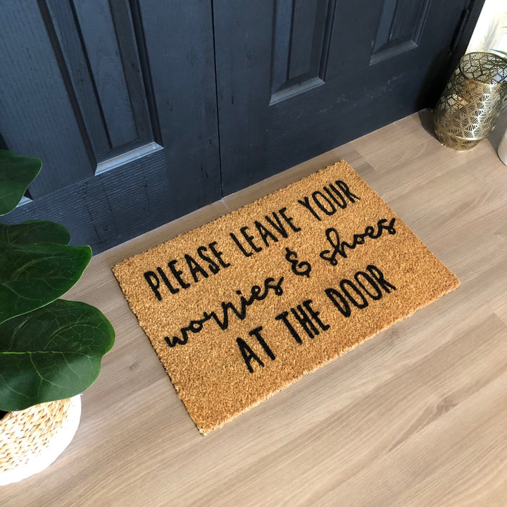 Leave Your Worries & Shoes At The Door