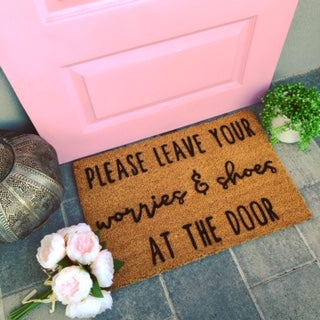 Leave Your Worries & Shoes At The Door