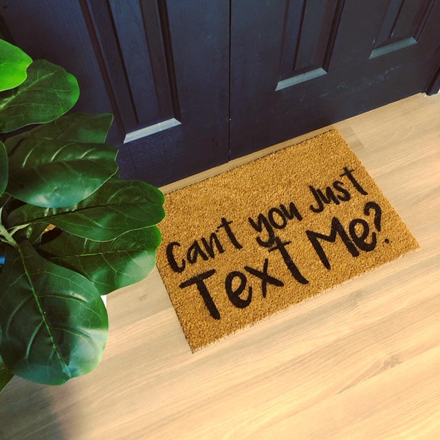Swearword Doormats, Text Me Doormat, Funny Doormat, Rude Doormat
