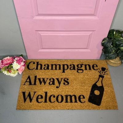 Champagne Always Welcome