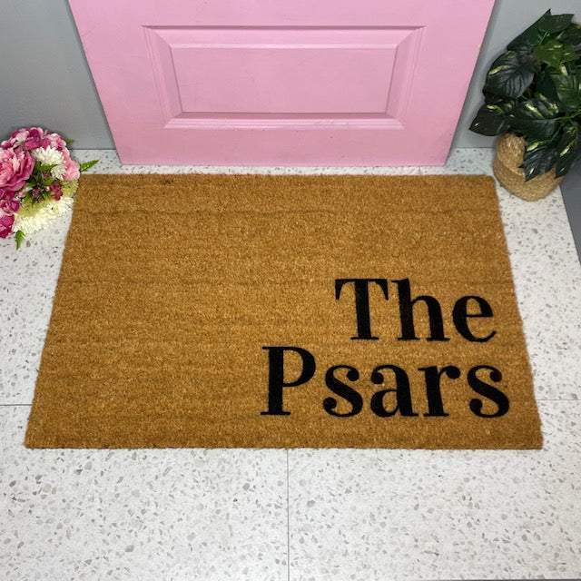 Stylish & Sophisticated - Custom Doormat