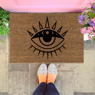 Evil Eye Doormat