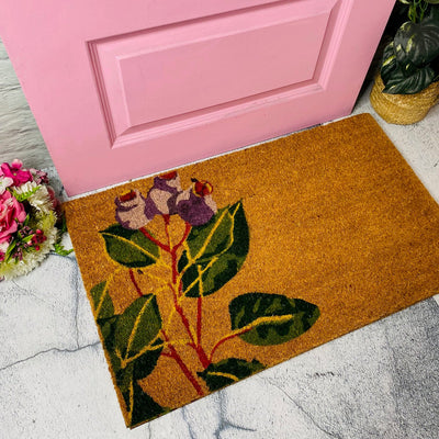 Australian Native Floral Doormat - Flowering Gum