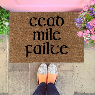 Cead Mile Failte - Irish Doormat