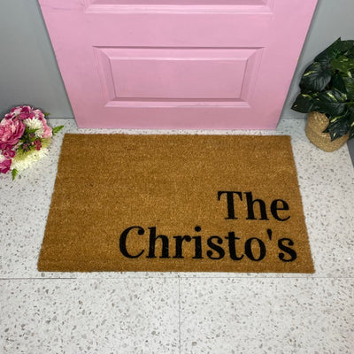 Stylish & Sophisticated - Custom Doormat